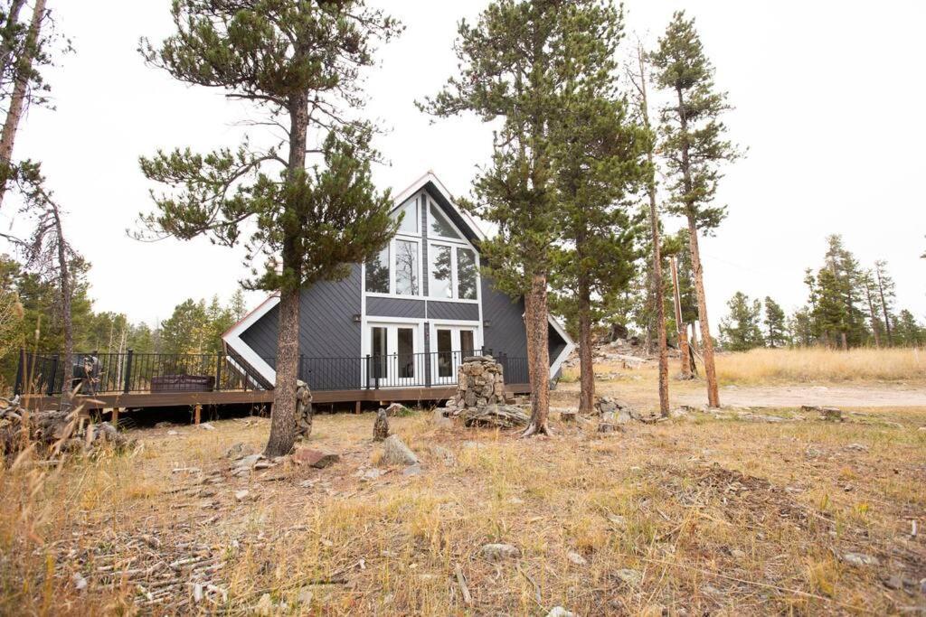 Little Gem Lodge Unique Mtn A-Frame W Hot Tub Black Hawk Exteriör bild